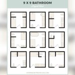 9X9 Bathroom Designs