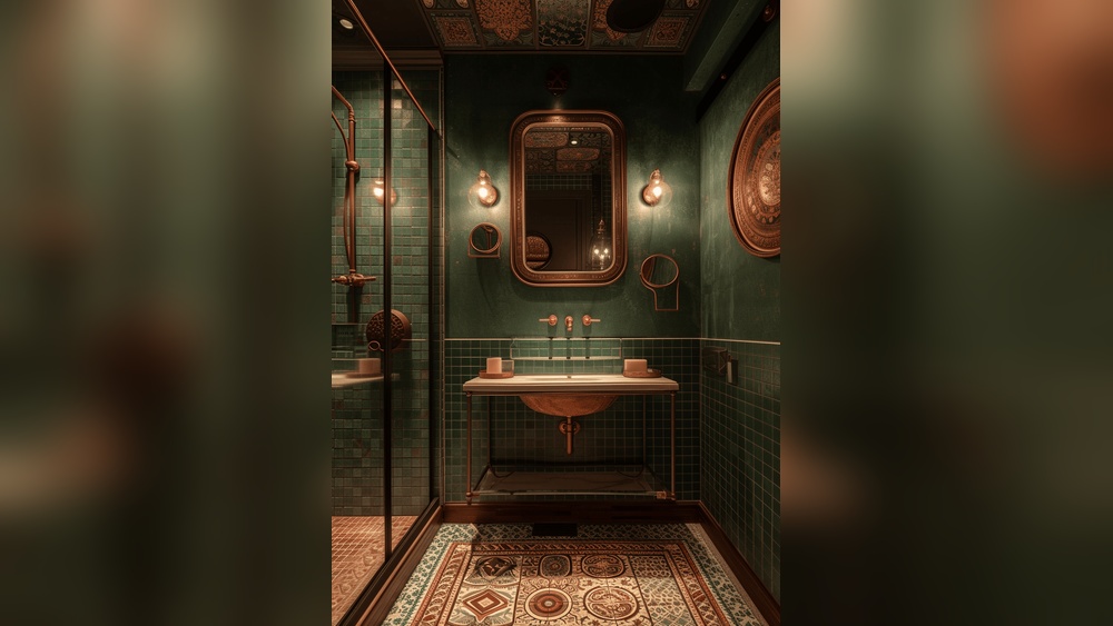 Art Deco Bathroom Design