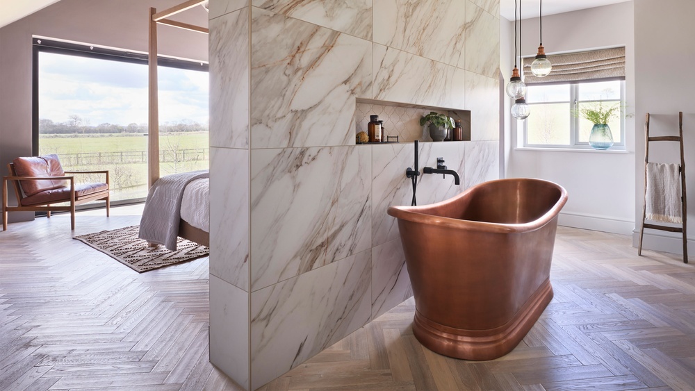 Bathroom Inside Bedroom Design