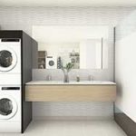 Bathroom With Laundry Design