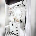 Black And White Bathroom Design
