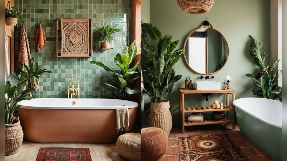 Boho Bathroom Design