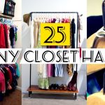 Creative Ideas for Organizing Clothes in a Small Space
