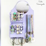 Diy Small Space Necklace Organizer