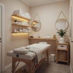East Makeup Organization for Small Space