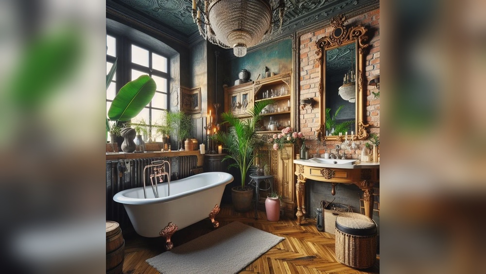 Eclectic Bathroom Design
