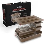 Elbee Home 8-Piece Space Saving Baking Set