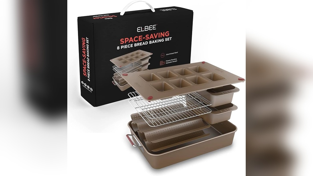 Elbee Home 8-Piece Space Saving Baking Set