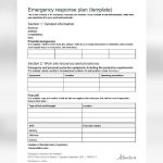 Emergency Preparedness Plan Template