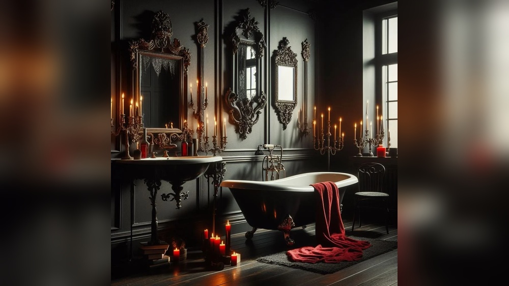 Gothic Bathroom Design