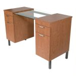 Home Dino 2 Drawer Space Saving Office Desk