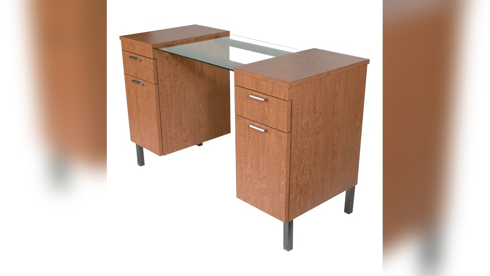 Home Dino 2 Drawer Space Saving Office Desk