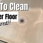How to Clean a Shower Floor Texture