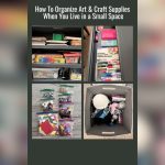 How to Organize Art Supplies in a Small Space