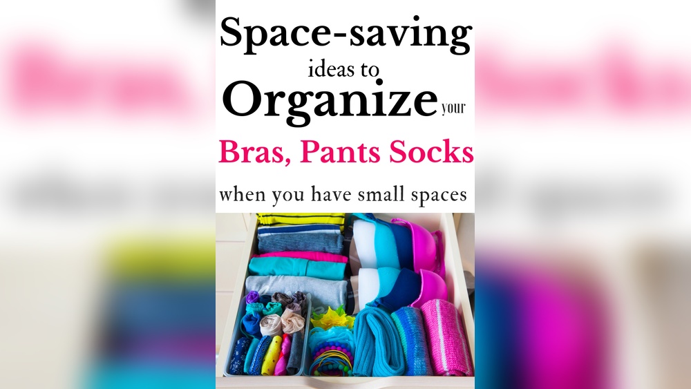 How to Organize Bras in a Small Space