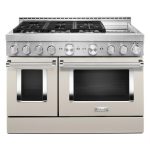 Kitchenaid Smart Commercial-Style Gas Range With Griddle Kfgc558J