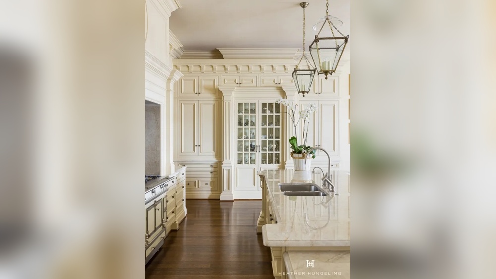 Luxury Kitchens High End Cream Cabinets