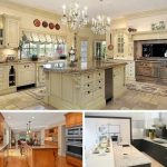 Luxury Kitchens High End Cream Cabintes