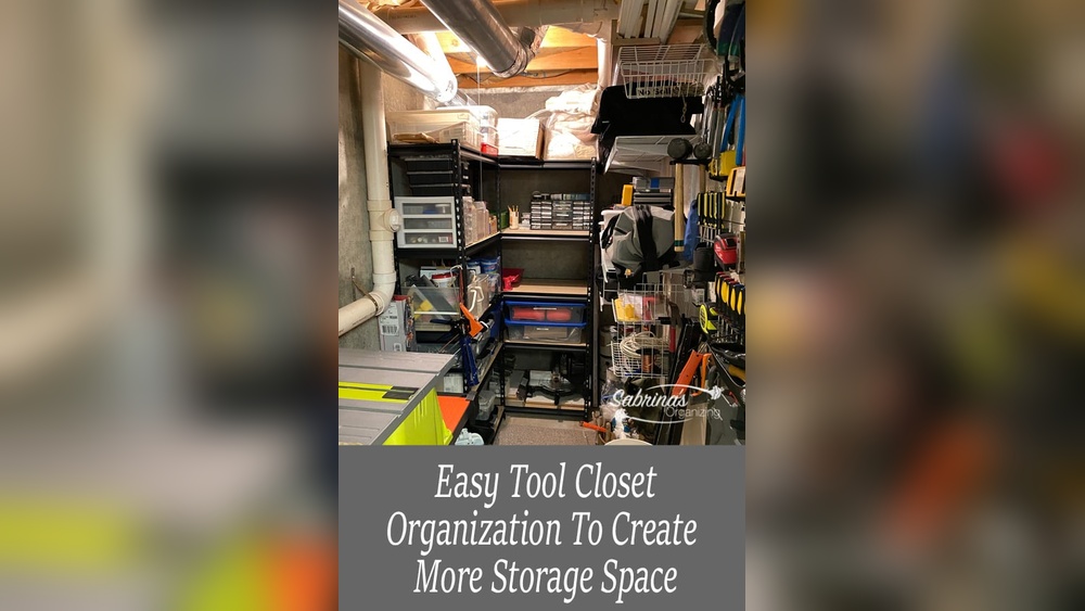 Organizing Tools in a Small Space