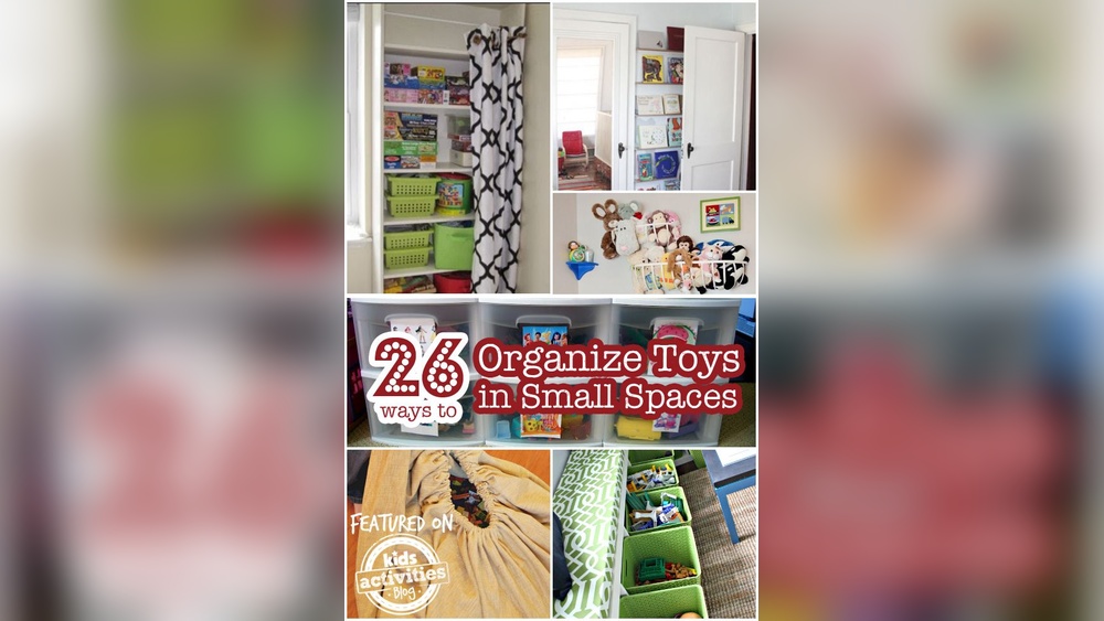 Organizing Toys in Small Spaces
