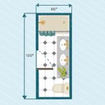 Rectangle 6X10 Bathroom Design