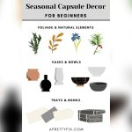 Seasonal Home Decor Capsule