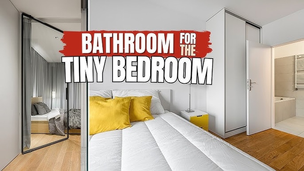 Small Bedroom With Bathroom Design