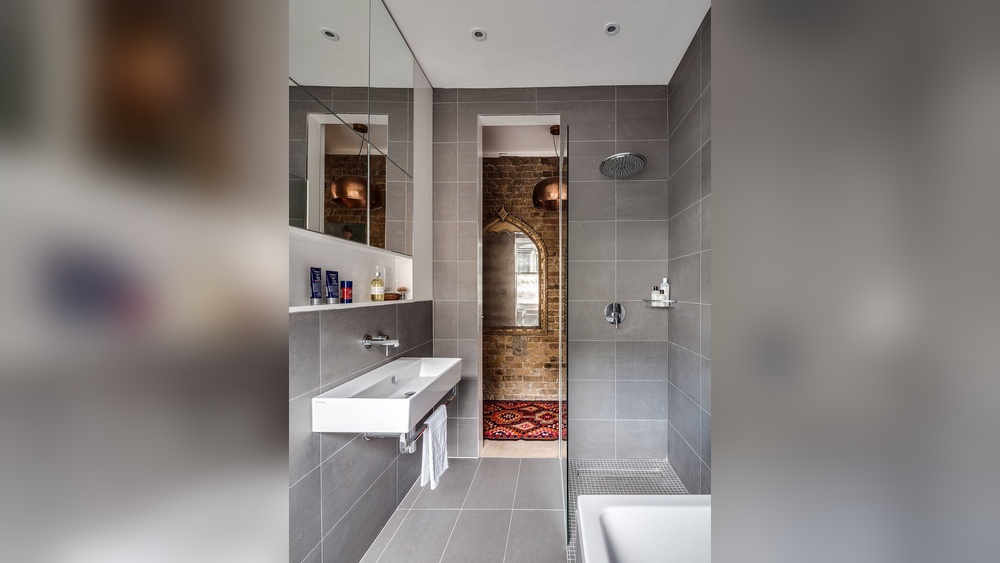Small Gray Bathroom Designs