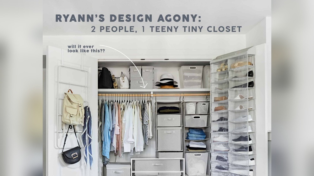 Small Space Clothing Organization