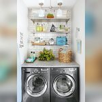 Small Space Laundry Organization