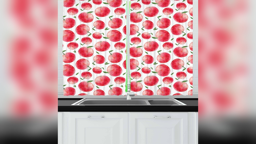 Smart Apple Kitchens White And Red