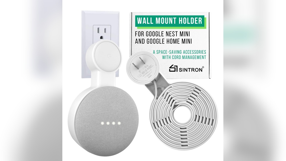 Space Saving Google Home Mini