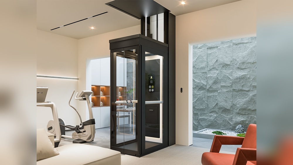 Space Saving Home Elevator