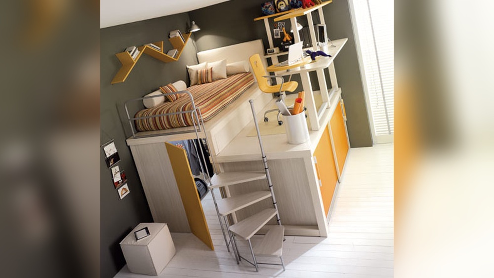Space Saving Teen Bedroom Ideas for Small Home