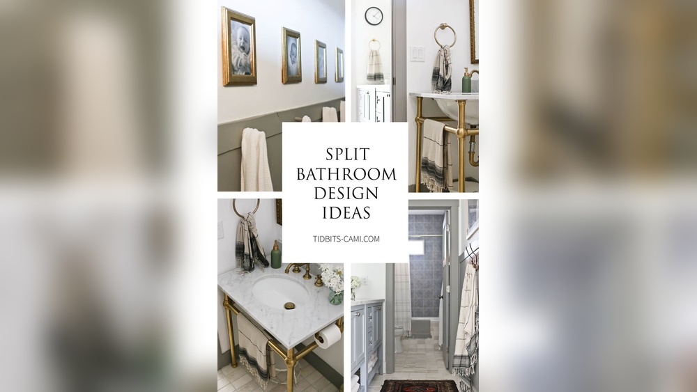 Split Bathroom Design