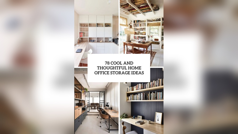 Stylish Home Office Storage Solutions