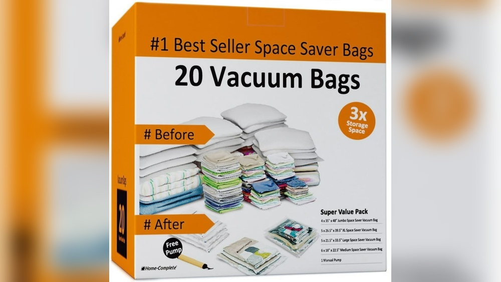 Vacuum Storage Bags-Space Saving Air Tight Compression by Everyday Home