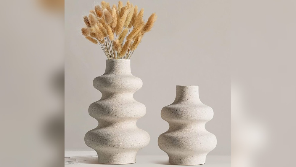 White Vase Home Decor