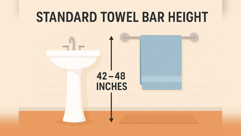 How High Bath Towel Rack