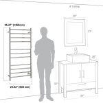 How High from the Floor Should a Towel Rack Be