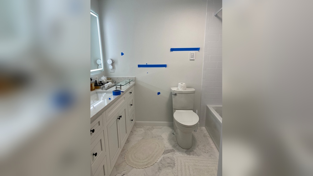 How High to Hang Towel Rack above Toilet