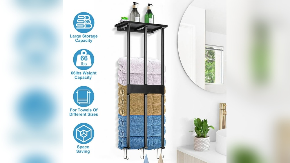 How Much Weight Can Towel Rack Hold