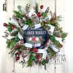 How to Add Decorations to a Mesh Wreath