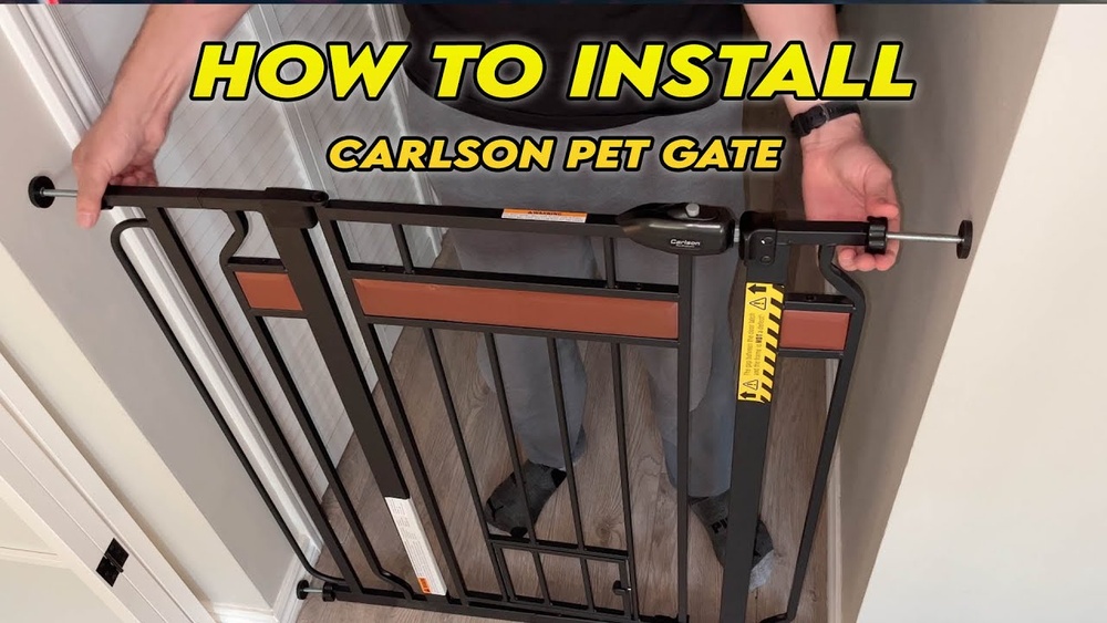 How to Assemble Carlson Pet Gate