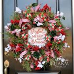 How to Attach Decorations to Deco Mesh Wreath