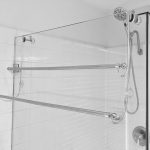 How to Attach Towel Rack to Glass