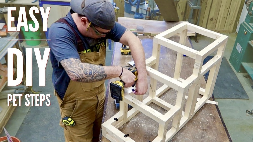 How to Build a Pet Stairs