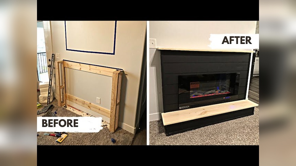 How to Build in an Electric Fireplace