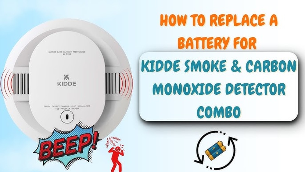How to Change Battery for Kidde Smoke Detector