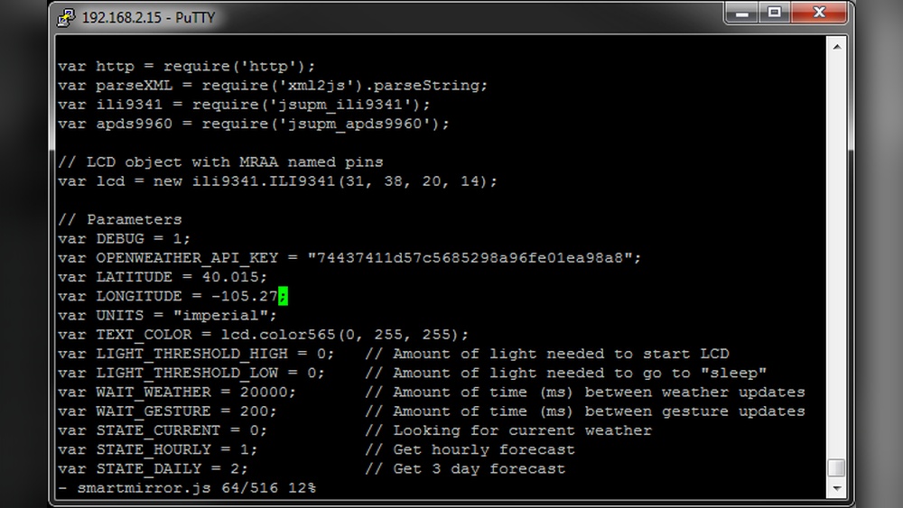 How to Code Smart Mirror